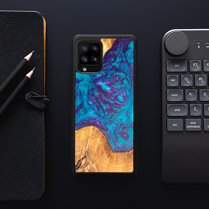 Samsung Galaxy A42 5G Etui na telefon z żywicy i drewna - Synergy#B28