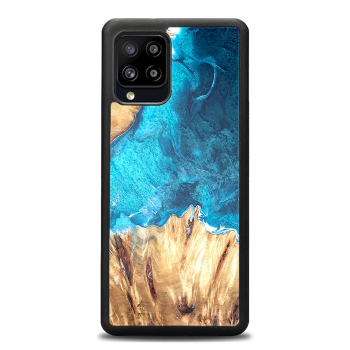 Samsung Galaxy A42 5G Handyhülle aus Harz und Holz - Synergy#D115