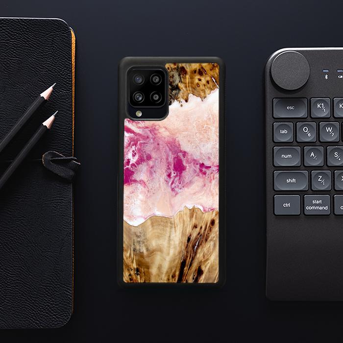 Samsung Galaxy A42 5G Etui na telefon z żywicy i drewna - Synergy#D119