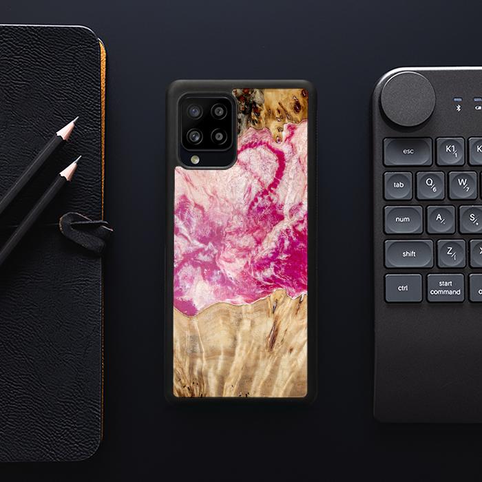 Samsung Galaxy A42 5G Etui na telefon z żywicy i drewna - Synergy#D123