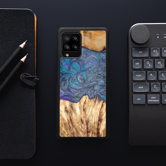 Samsung Galaxy A42 5G Etui na telefon z żywicy i drewna - Synergy#D132