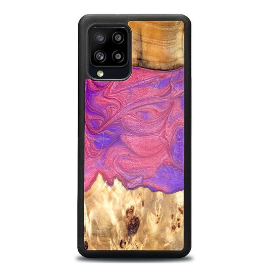 Samsung Galaxy A42 5G Handyhülle aus Harz und Holz - Synergy#D136