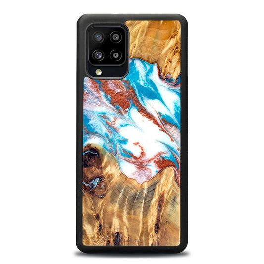 Samsung Galaxy A42 5G Handyhülle aus Harz und Holz - Synergy#D137