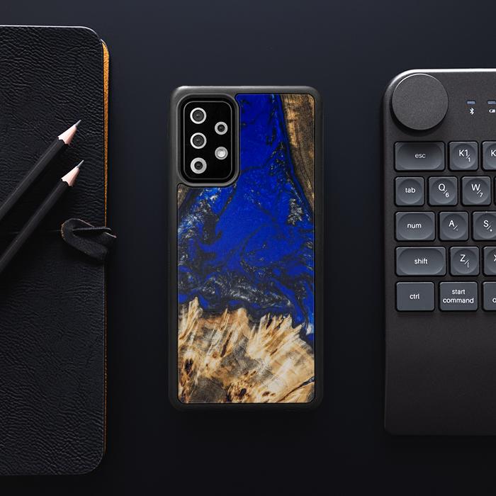 Samsung Galaxy A52 5G Etui na telefon z żywicy i drewna - SYNERGY#176