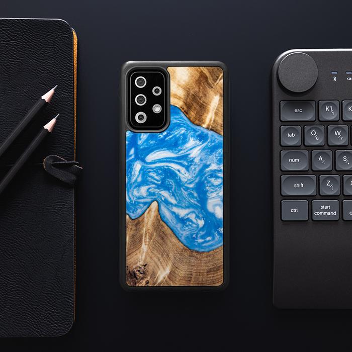 Samsung Galaxy A52 5G Etui na telefon z żywicy i drewna - SYNERGY#325