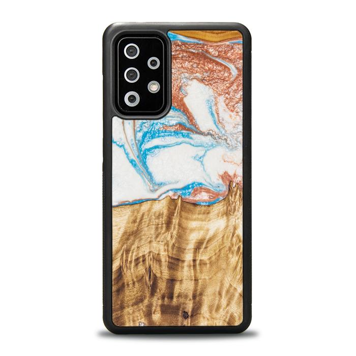 Samsung Galaxy A52 5G Handyhülle aus Kunstharz und Holz - SYNERGY#47