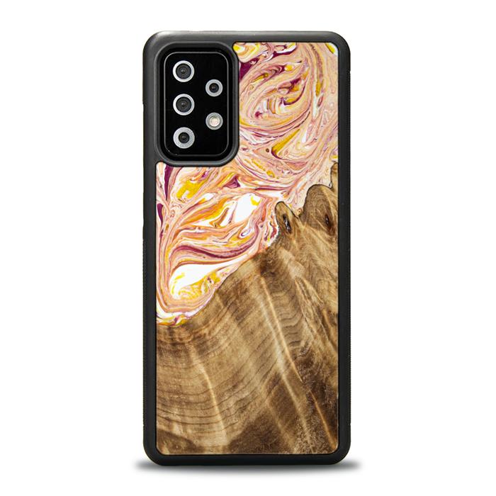 Samsung Galaxy A52 5G Etui na telefon z żywicy i drewna - SYNERGY#C48