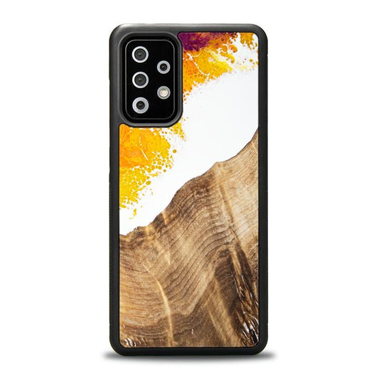 Samsung Galaxy A52 5G Handyhülle aus Kunstharz und Holz - Synergy#C28