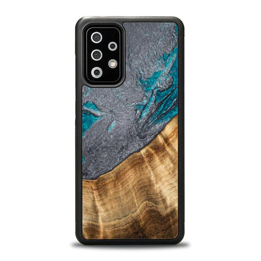 Samsung Galaxy A52 5G Handyhülle aus Harz und Holz - Synergy#C45
