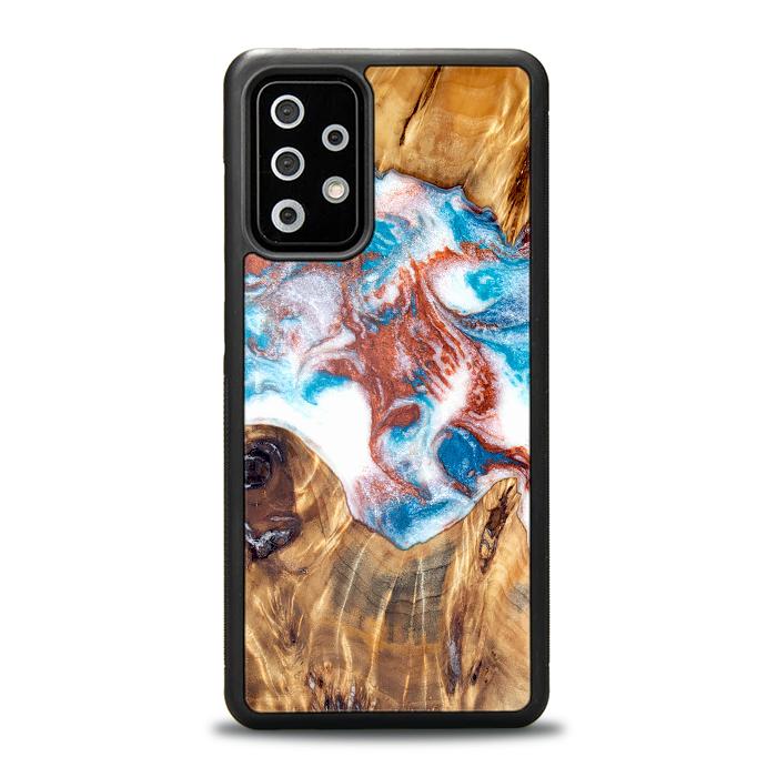 Samsung Galaxy A52 5G Etui na telefon z żywicy i drewna - Synergy#D125