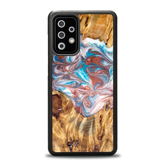 Samsung Galaxy A52 5G Handyhülle aus Harz und Holz - Synergy#D138