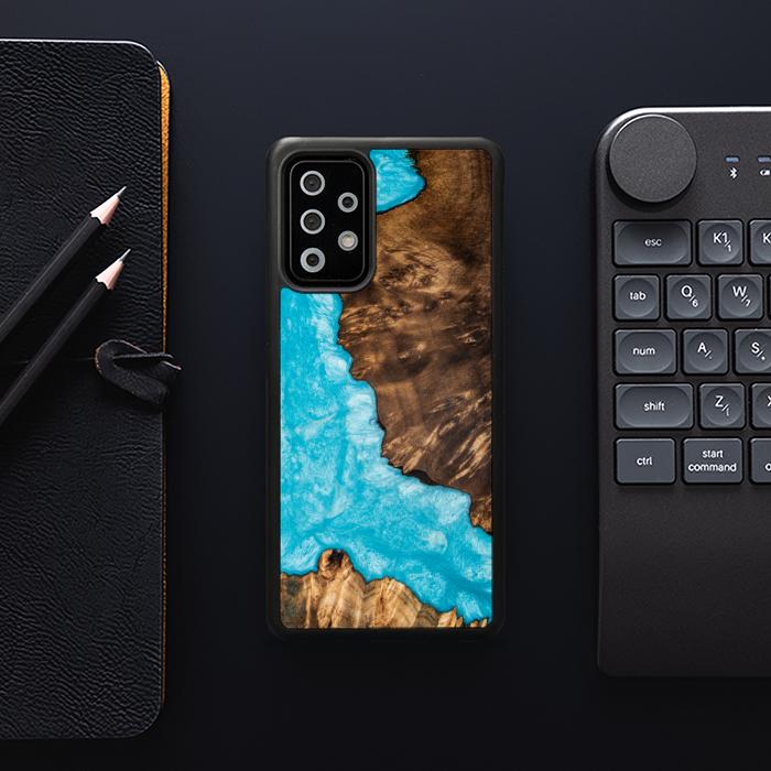 Samsung Galaxy A53 5G Etui na telefon z żywicy i drewna - SYNERGY#A95