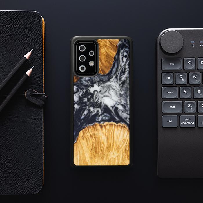 Samsung Galaxy A53 5G Handyhülle aus Kunstharz und Holz - Synergy#126