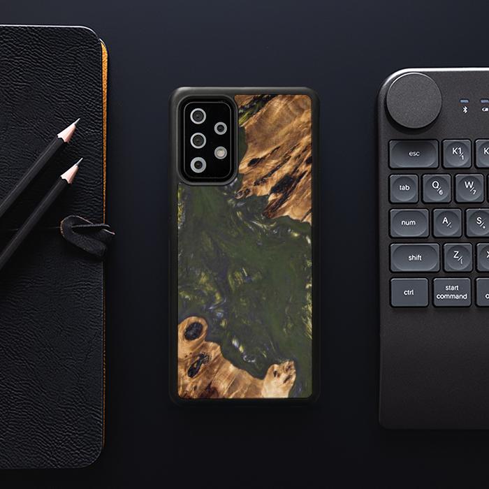 Samsung Galaxy A53 5G Etui na telefon z żywicy i drewna - Synergy#150