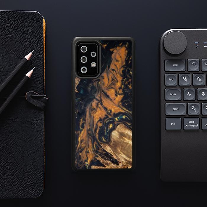 Samsung Galaxy A53 5G Etui na telefon z żywicy i drewna - Synergy#162