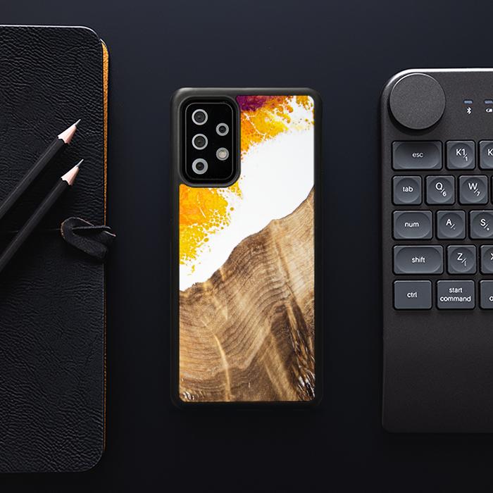 Samsung Galaxy A53 5G Etui na telefon z żywicy i drewna - Synergy#C28