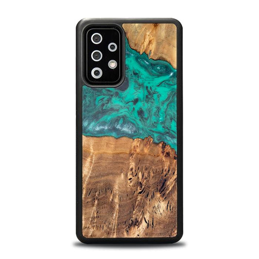Samsung Galaxy A53 5G Handyhülle aus Harz und Holz - Synergy#D111
