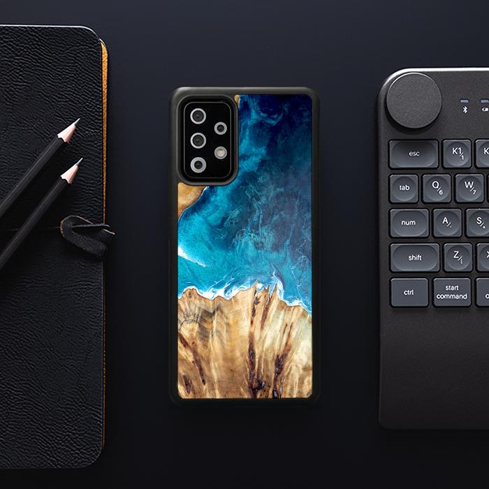 Samsung Galaxy A53 5G Etui na telefon z żywicy i drewna - Synergy#D126