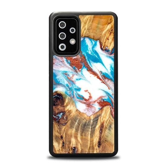 Samsung Galaxy A53 5G Handyhülle aus Harz und Holz - Synergy#D137