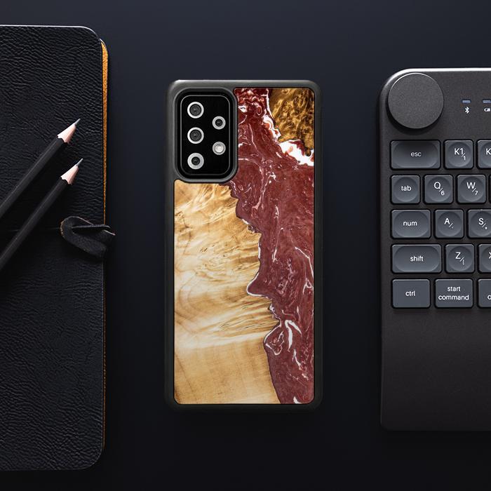 Samsung Galaxy A72 5G Etui na telefon z żywicy i drewna - SYNERGY#316
