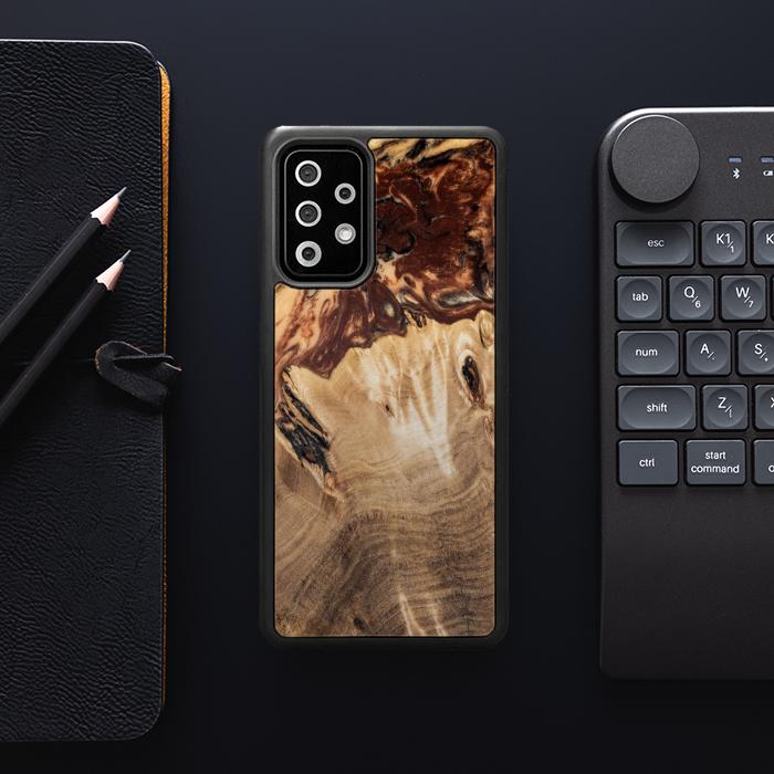 Samsung Galaxy A72 5G Etui na telefon z żywicy i drewna - SYNERGY#A100