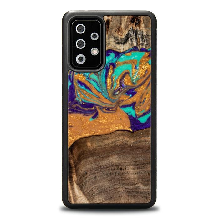 Samsung Galaxy A72 5G Resin & Wood Phone Case - SYNERGY#A122