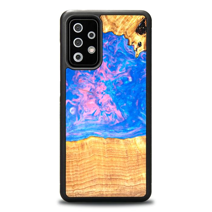 Samsung Galaxy A72 5G Resin & Wood Phone Case - SYNERGY#B23