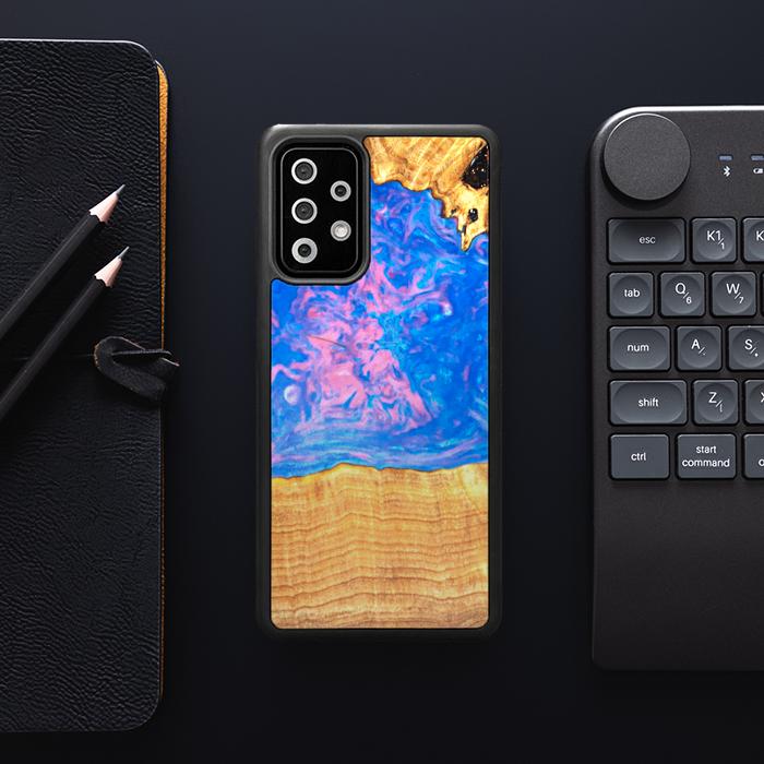 Samsung Galaxy A72 5G Etui na telefon z żywicy i drewna - SYNERGY#B23