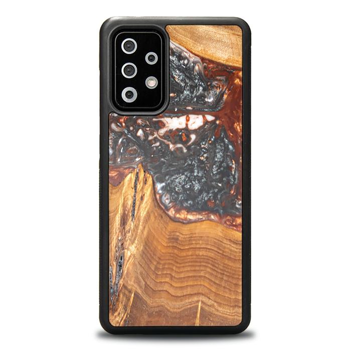 Samsung Galaxy A72 5G Resin & Wood Phone Case - SYNERGY#B37