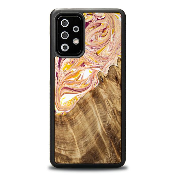 Samsung Galaxy A72 5G Resin & Wood Phone Case - SYNERGY#C48