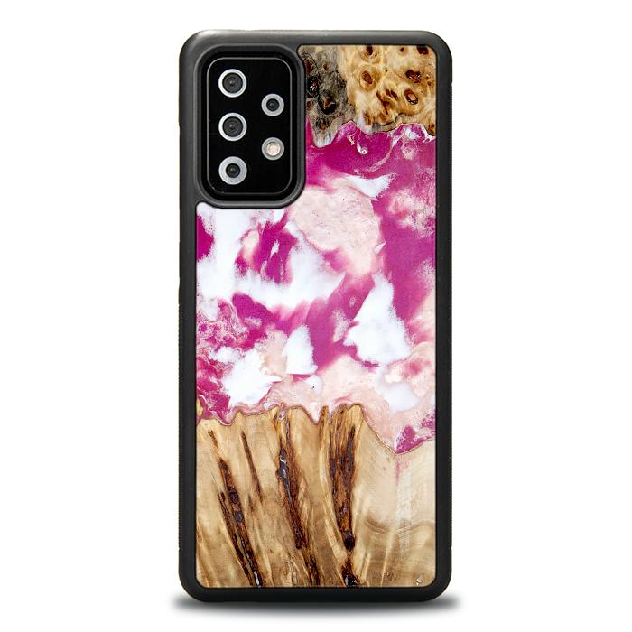Samsung Galaxy A72 5G Resin & Wood Phone Case - Synergy#D124