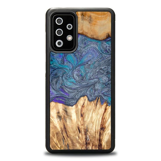 Samsung Galaxy A72 5G Handyhülle aus Harz und Holz - Synergy#D132
