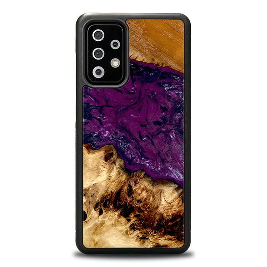 Samsung Galaxy A72 5G Etui na telefon z żywicy i drewna - Synergy#D134