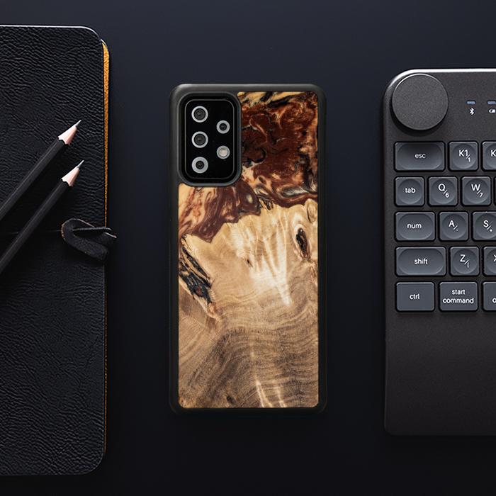 Samsung Galaxy A73 5G Etui na telefon z żywicy i drewna - SYNERGY#A100