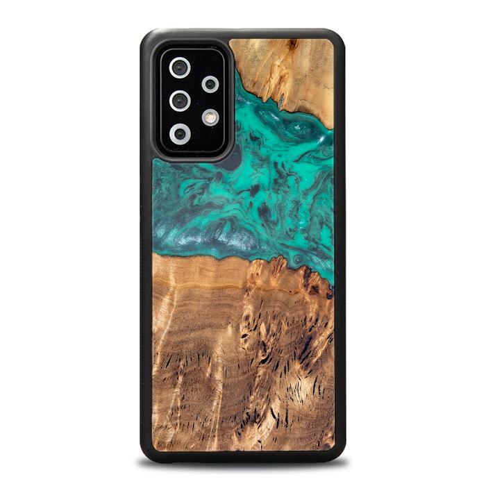 Samsung Galaxy A73 5G Etui na telefon z żywicy i drewna - Synergy#D111