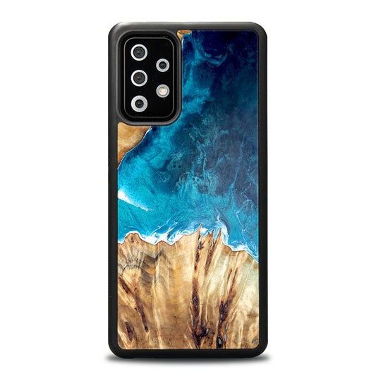 Samsung Galaxy A73 5G Handyhülle aus Harz und Holz - Synergy#D126