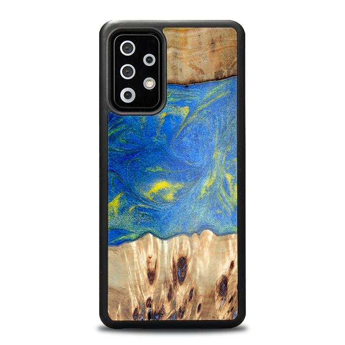 Samsung Galaxy A73 5G Resin & Wood Phone Case - Synergy#D128