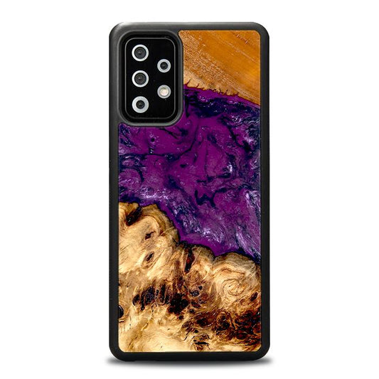 Samsung Galaxy A73 5G Handyhülle aus Harz und Holz - Synergy#D130