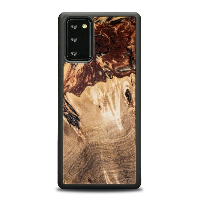 Samsung Galaxy NOTE 20 20 etui na telefon z żywicy i drewna - SYNERGY#A100