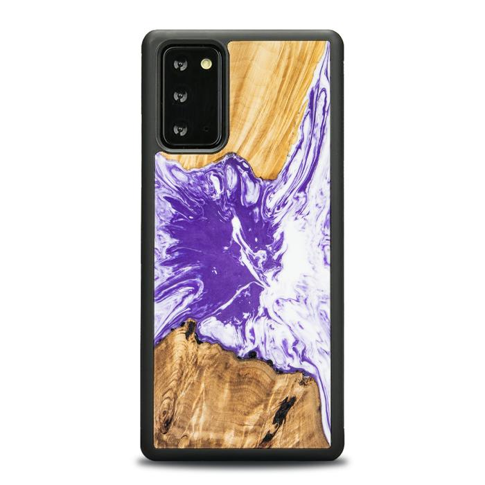 Samsung Galaxy NOTE 20 20 etui na telefon z żywicy i drewna - SYNERGY#A79