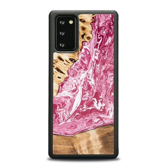 Samsung Galaxy NOTE 20 Etui na telefon z żywicy i drewna - SYNERGY# A99