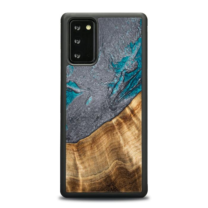 Samsung Galaxy NOTE 20 Etui na telefon z żywicy i drewna - Synergy#C45