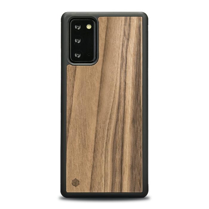 Samsung Galaxy NOTE 20 20 Handyhülle aus Holz – Nussbaum