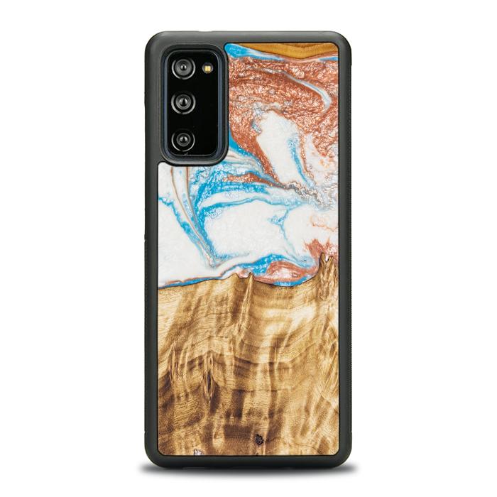 Samsung Galaxy S20 FE Etui na telefon z żywicy i drewna - SYNERGY#47
