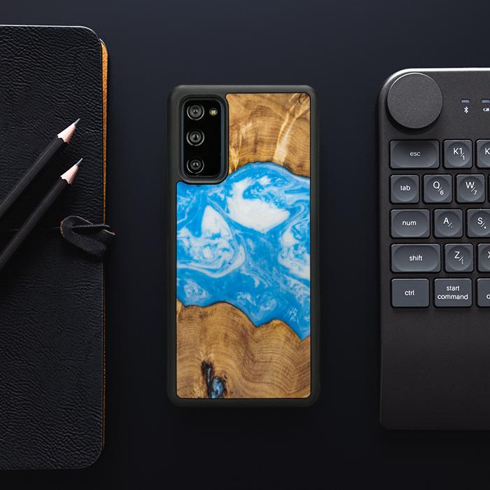 Samsung Galaxy S20 FE Etui na telefon z żywicy i drewna - SYNERGY#A32