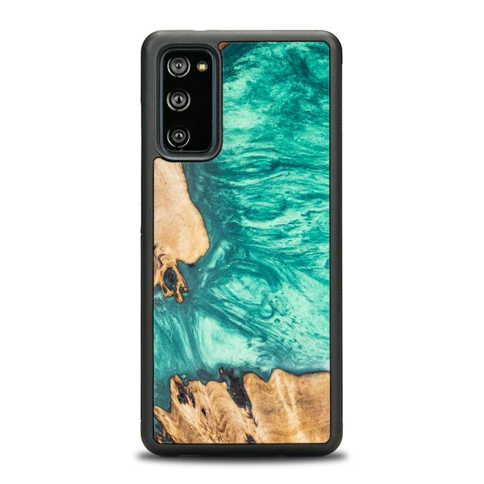 Samsung Galaxy S20 FE Etui na telefon z żywicy i drewna - SYNERGY#A43