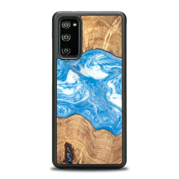 Samsung Galaxy S20 FE Etui na telefon z żywicy i drewna - SYNERGY#B03