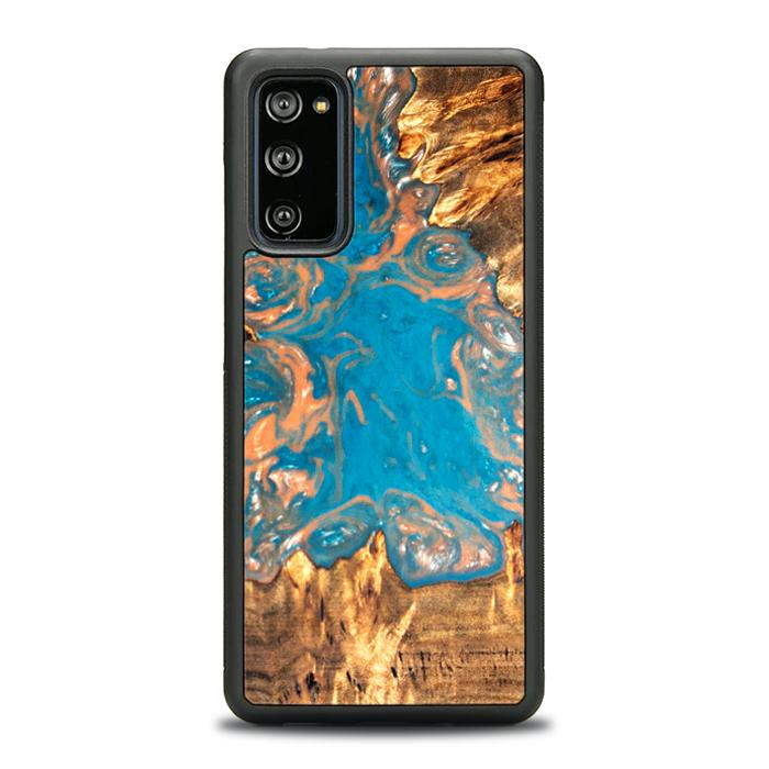 Samsung Galaxy S20 FE Etui na telefon z żywicy i drewna - SYNERGY#B22