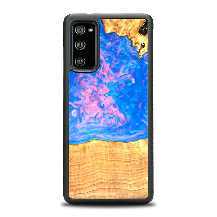 Samsung Galaxy S20 FE Etui na telefon z żywicy i drewna - SYNERGY#B23