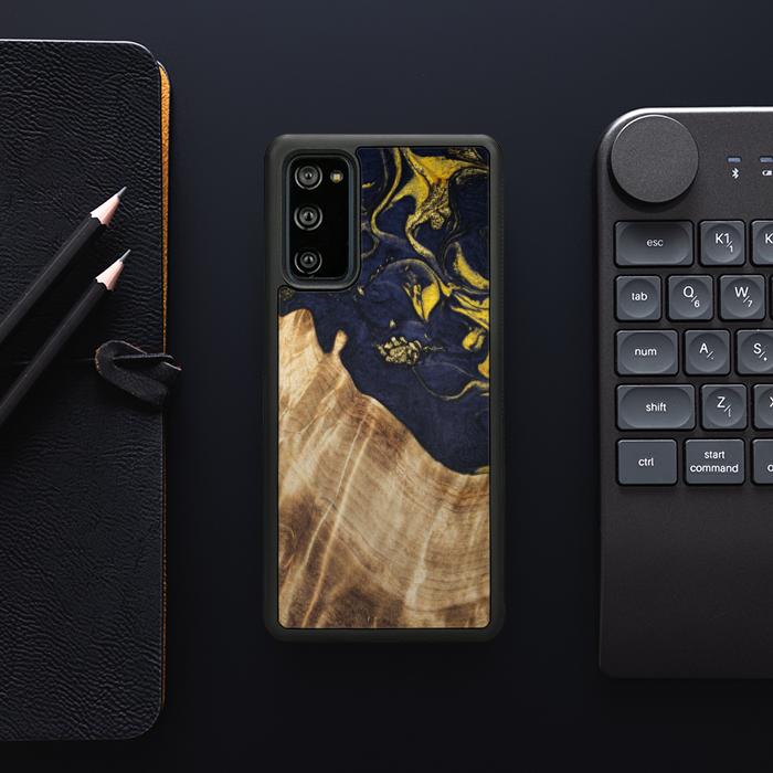 Samsung Galaxy S20 FE Etui na telefon z żywicy i drewna - SYNERGY#C26